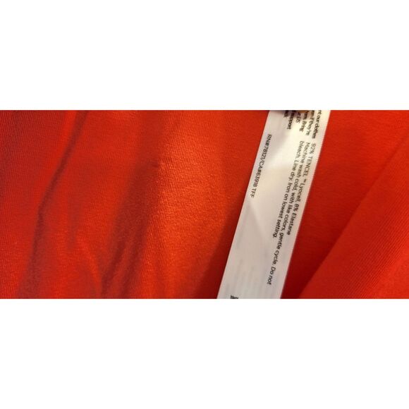 EILEEN FISHER Sleeveless Crew Neck Jersey Midi Dress Sz XS Coastal Beach Casual - Picture 3 of 4